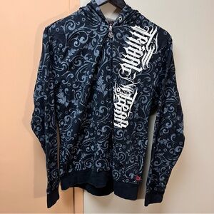 Y2K Vintage Tribal Hoodie